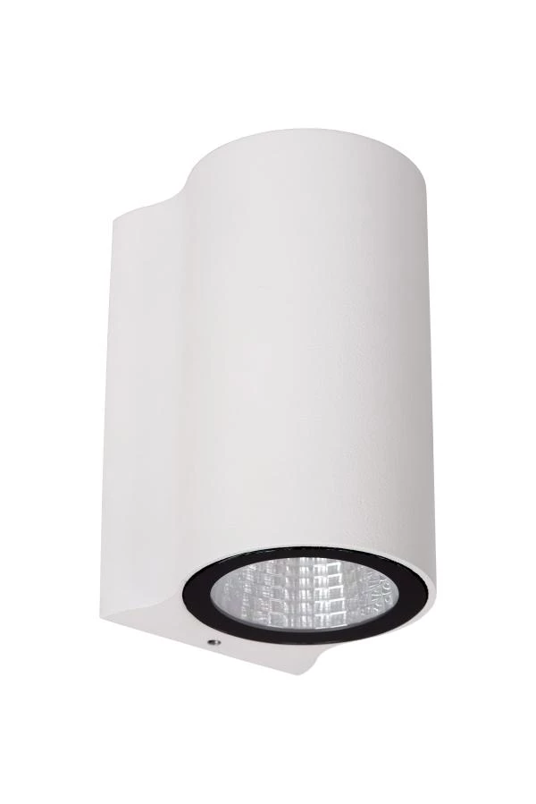 Lucide AKRA - Wandlamp Binnen/Buiten - LED - 1x6W 2700K - IP54 - Wit - uitgezet